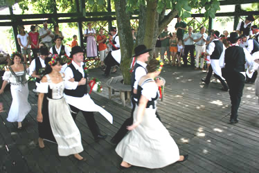 Tilleul à Danser planté à Mazille, France