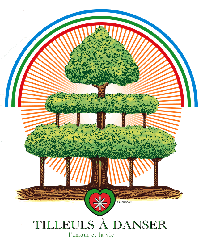 Tilleul &agrave; Danser plant&eacute; &agrave; Mazille, France